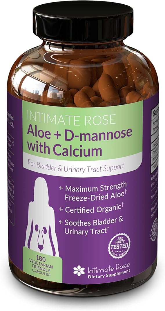 Aloe + D-Mannose Con Calcio- Soporte Para Infecciones Urinarias