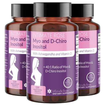 3 Pack - Myo-Inositol & D-Chiro Suplemento De Inositol