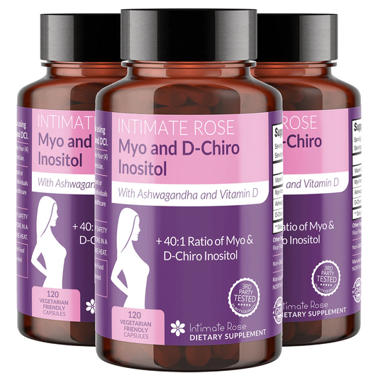3 Pack - Myo-Inositol & D-Chiro Suplemento De Inositol